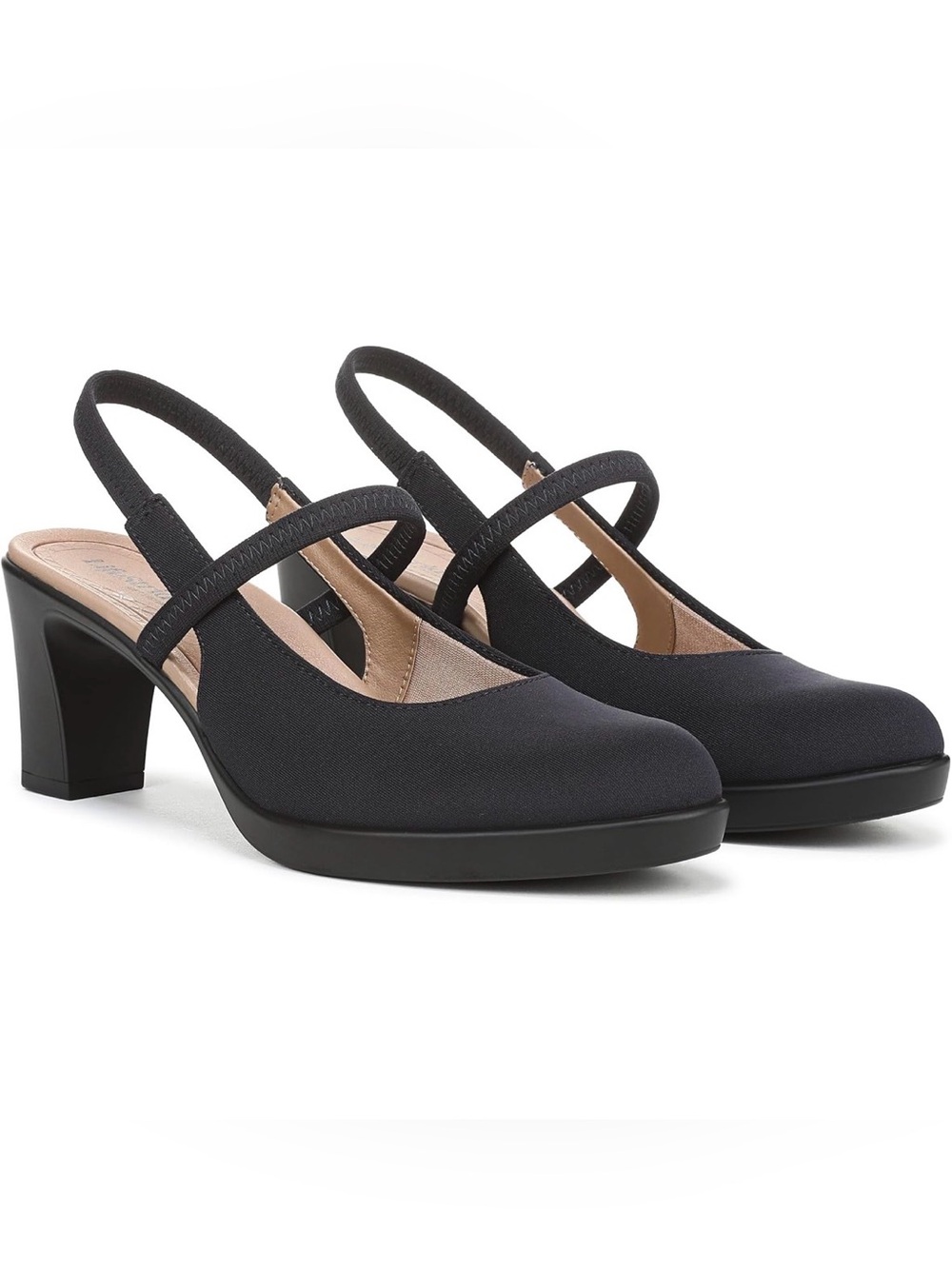 LifeStride Evoke Slingback Pump Navy Size 11